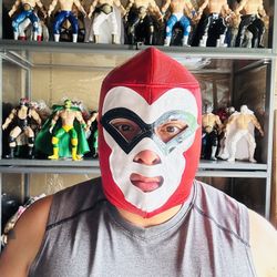 Fantasma Lucha Libre Mask Mexican Wrestling Adult Luchador Costume  Luchadores