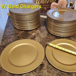 Wedding Stuff (Chargers, Napkins, Candles & Holders, Decor)