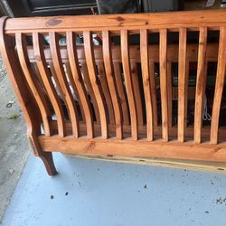 Queen Bed Frame (wood) ASAP