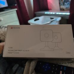 Twin pack security cameras brand new