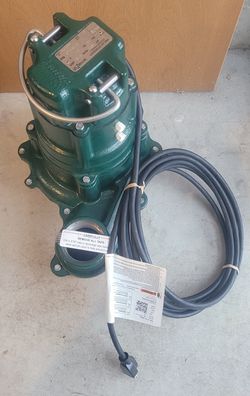 Zoeller N270 waste mate sewage pump 1 HP NEW