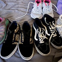 Vans For Girls Size 4.0-4.5