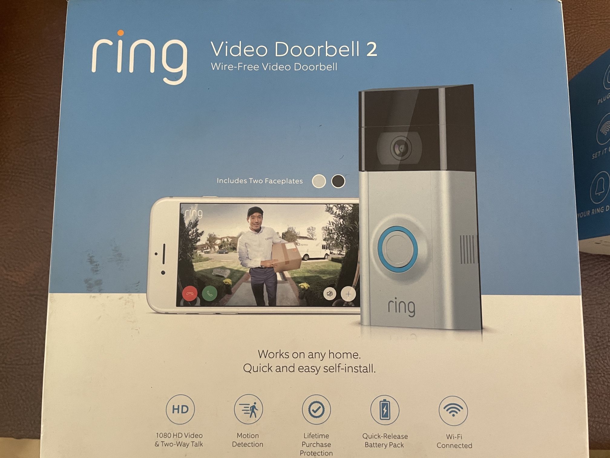 Ring Video Doorbell 2 And Chime Accessory