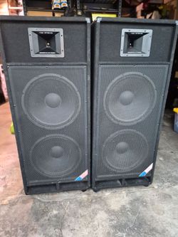Toptone speakers 15 usadas buenas condiciones, un tweeter no trabaja bien