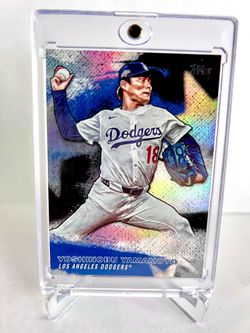 2026 Topps Series 2 Yoshinobu Yamamoto Stars of MLB Crackle Foil #SMLB-43 Dodgers