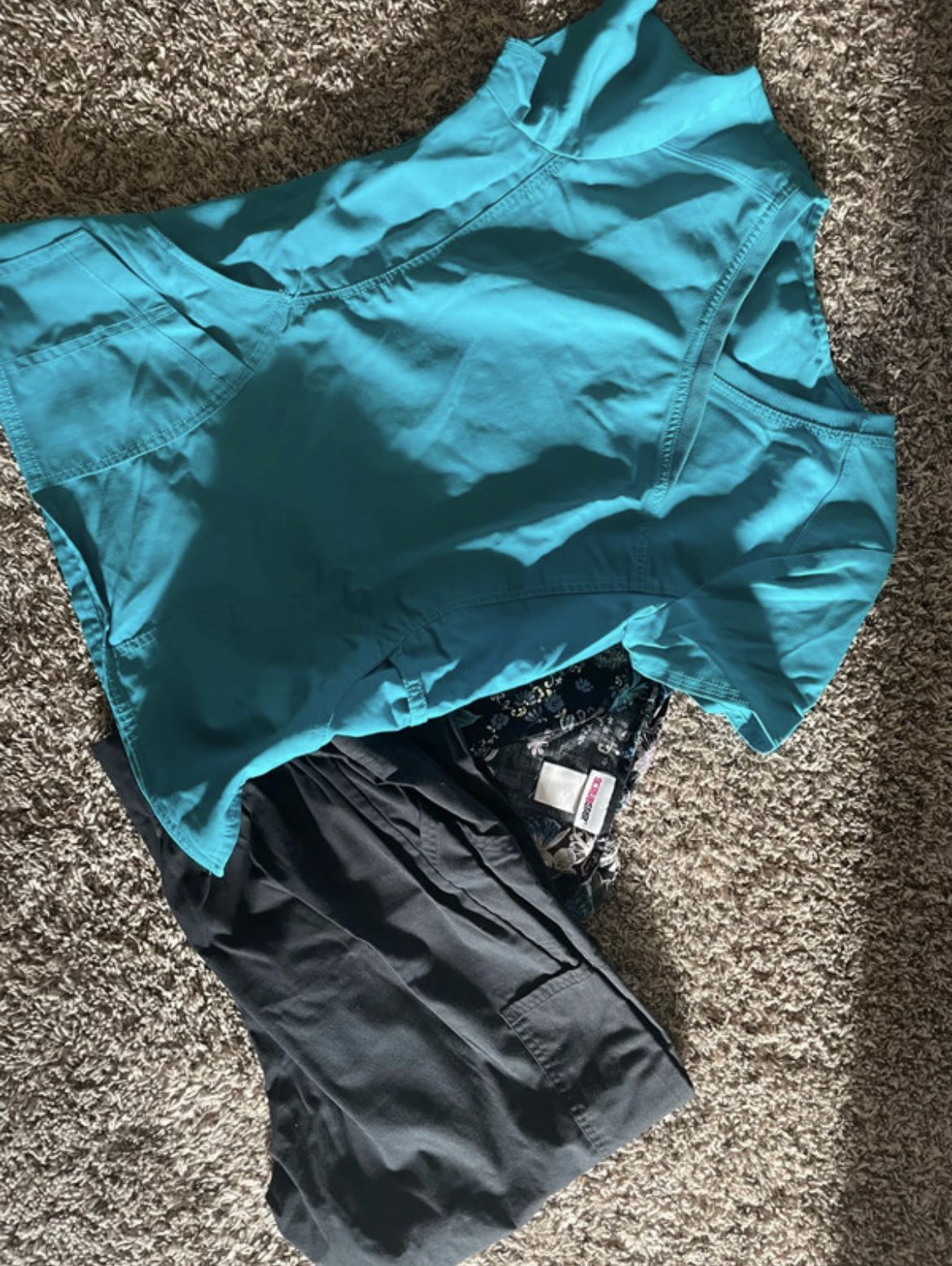 Scrubs Bundle Butterflies And Plain Size S-M