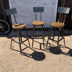 Three World Market Hudson Pub Stools