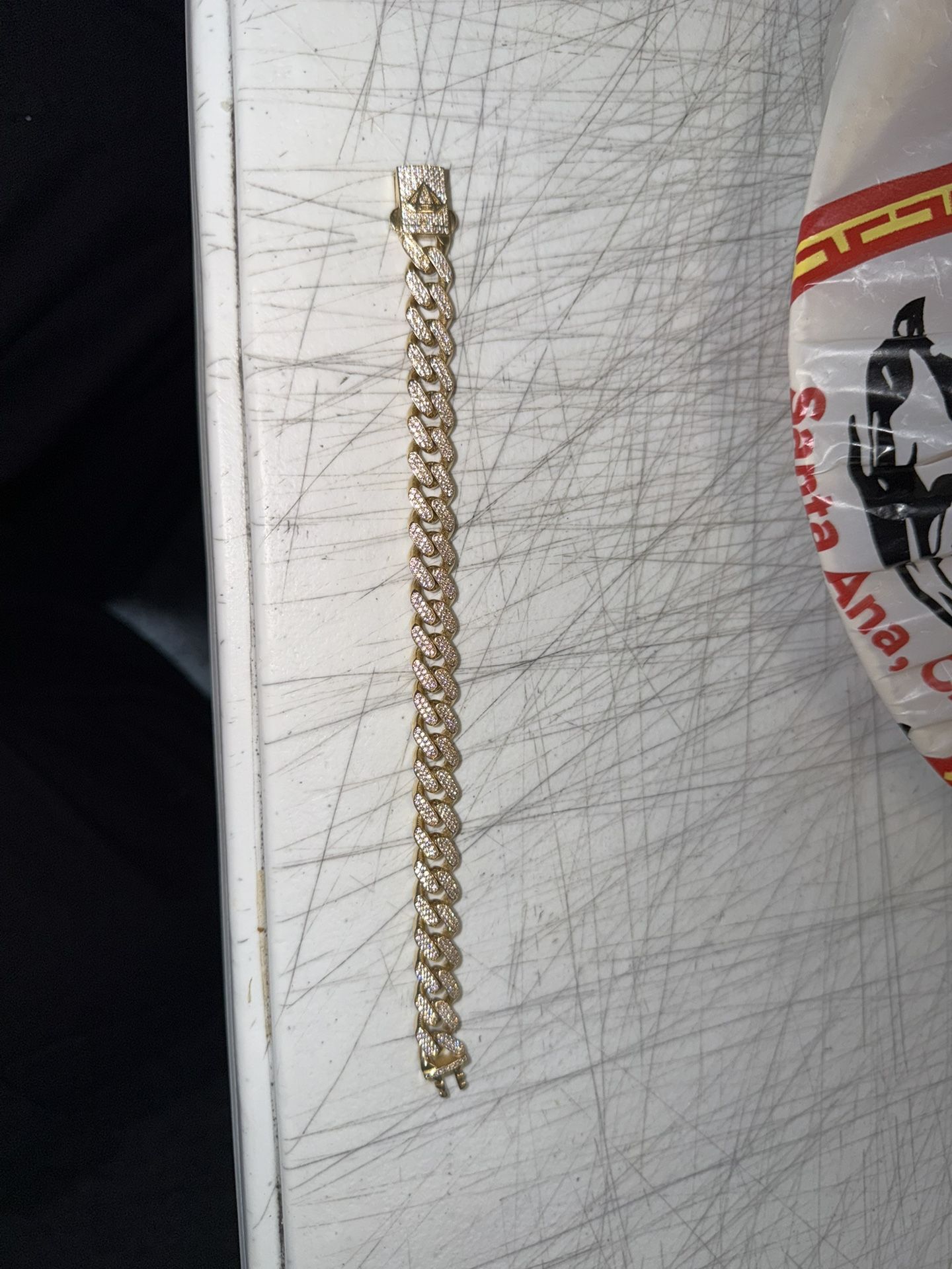 Men 14k Gold Bracelet