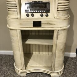 Vintage Radio Cabinet 