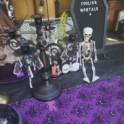 Candle Holder, Halloween Decor 