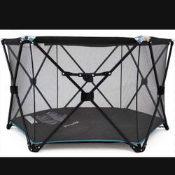 Pamo babe 6-Panel Portable Play Yard Indoor and Outdoor 
