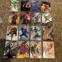 16 Marvel 2022 Fleer Ultra Avengers Ultra Thick Stock Cards Collectibles Comic Images