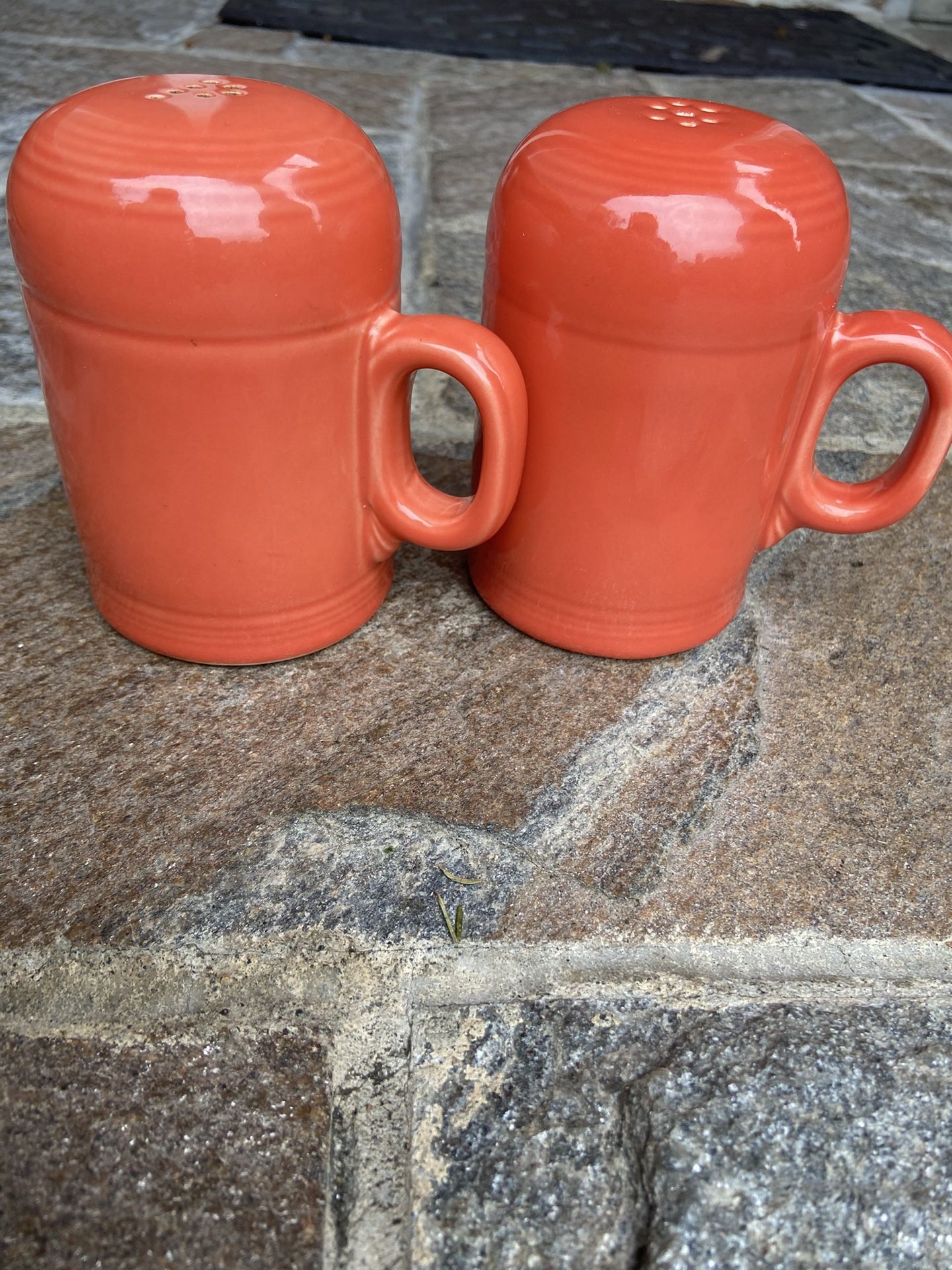 Fiesta Large Salt & Pepper Shakers