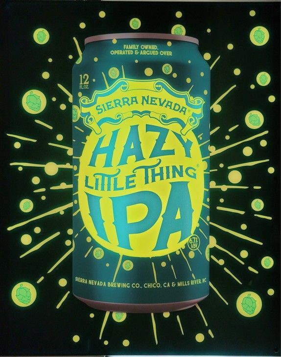Hazy Little Thing IPA LED Sign Neon