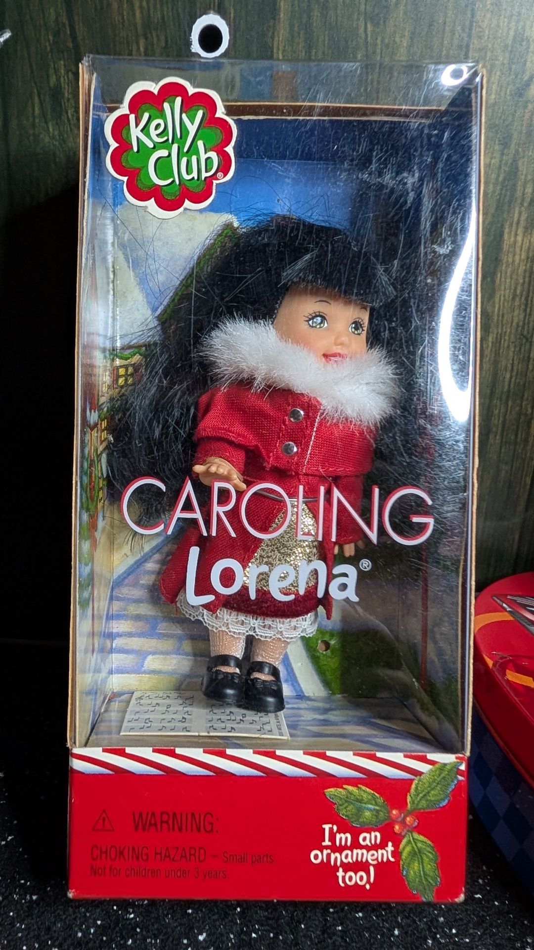 Kelly Club Caroling Lorena Doll And Ornament