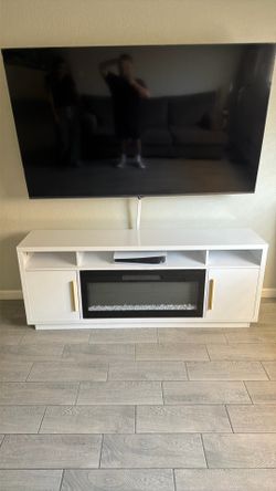 Tv console stand