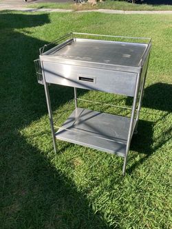 Table 1 drawer stainless dim 24”x18”x35”