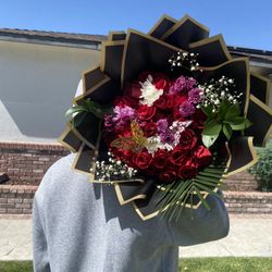 Ramo Buchón 50 Rosas 