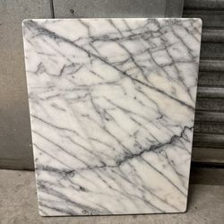 Sur La Table White Marble Pastry Board