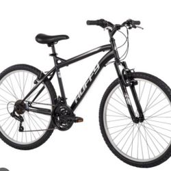 2 Huffy mountain bikes (black And Silver)