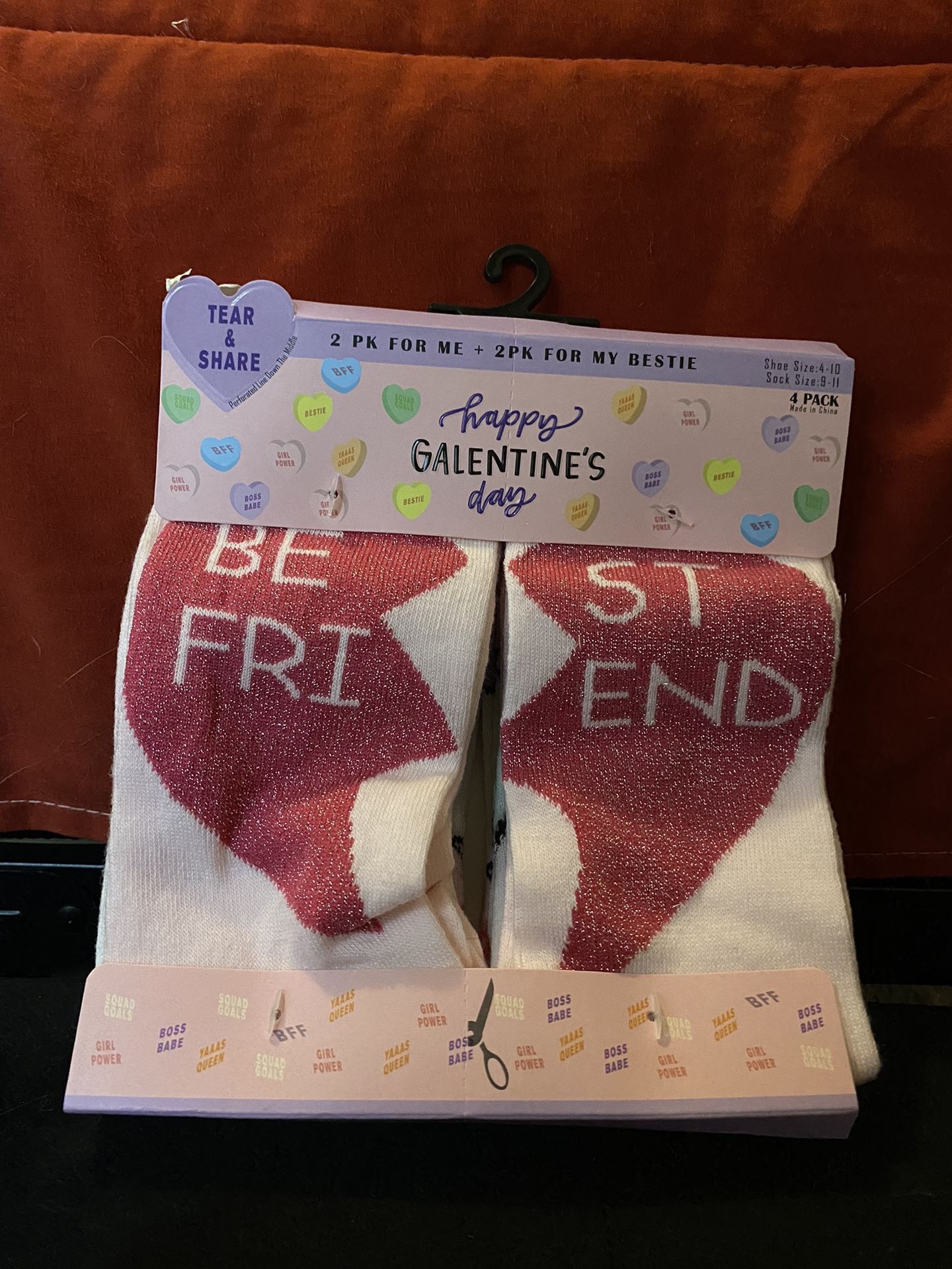 Galintines Day Socks