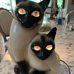 Fantastic MCM Cat Lamp