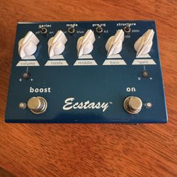 Bogner Ecstasy Blue Guitar Booster Pedal 