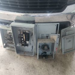 Federal Pacific Breakers With Three Boxes