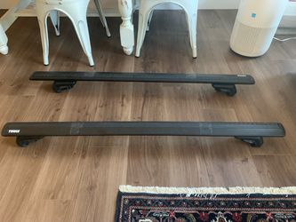 Thule WingBar Evo Roof Rack for Raised Rails w/ Locks