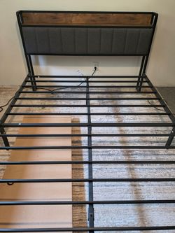 Upholstered Queen Bed Frame