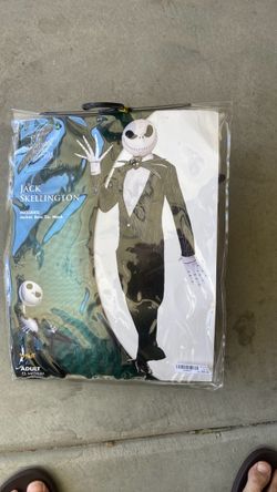 Jack Skellington Halloween Costume Adult Medium