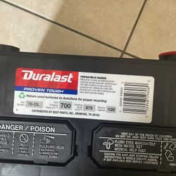 Brand New Battery With One Year Of Warranty