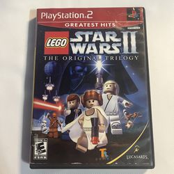 LEGO Star Wars II The Original Trilogy SONY PLAYSTATION 2 PS2  Complete Tested