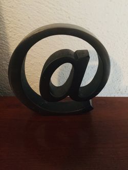 @ "At Sign" paperweight collectible