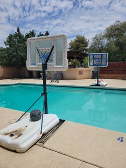 2 Lifetime Adjustable Basketball Hoops $120/each