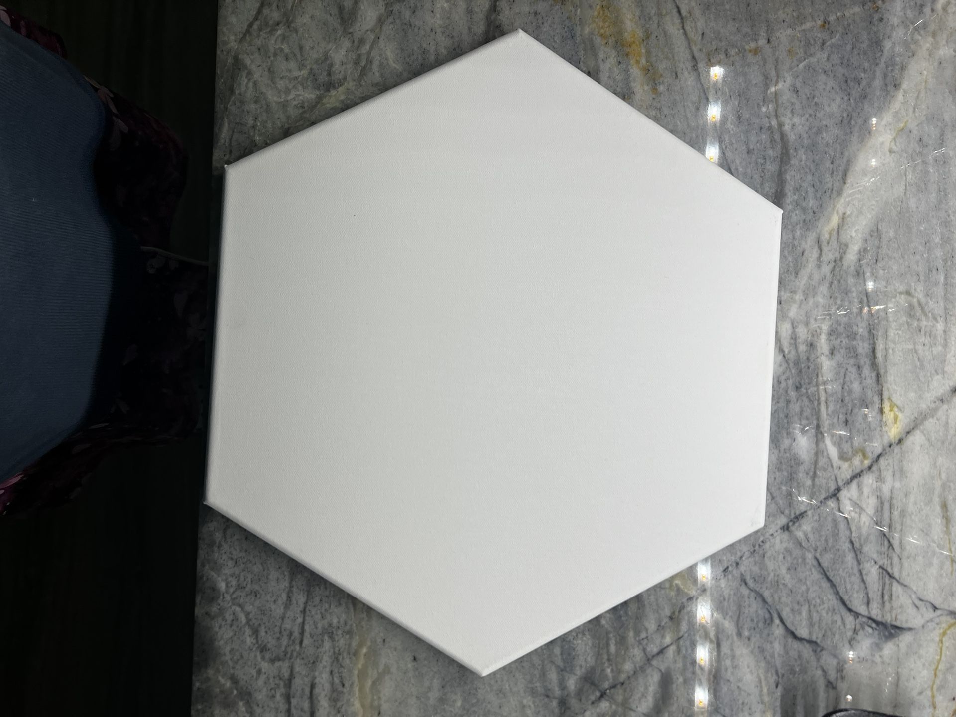 Paint Canvas Hexagon
