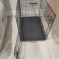 Metal Dog Crate.  $35
