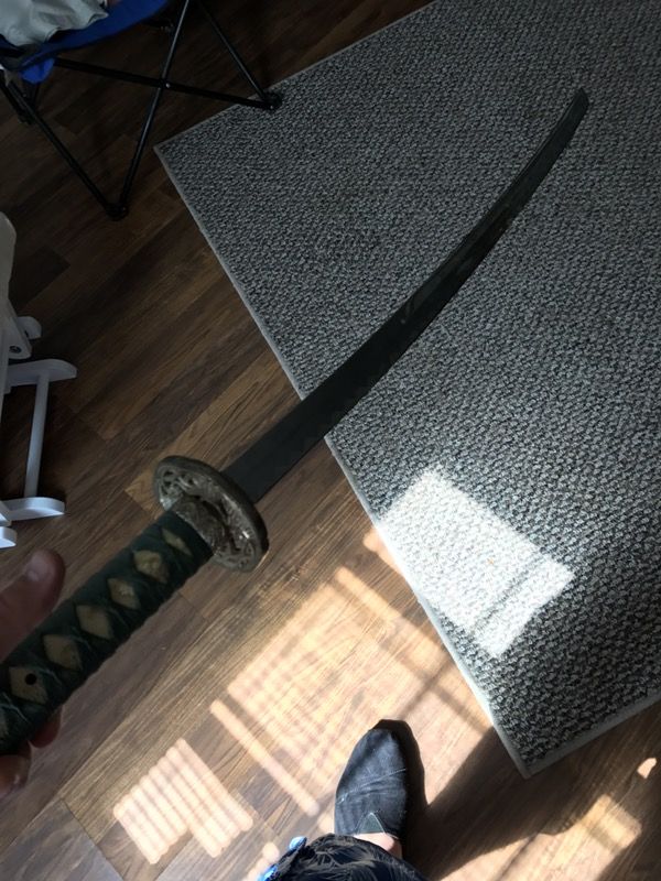 440 stainless steel made in Taiwan real Samurai sword