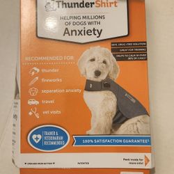 ThunderShirt Classic Anxiety & Calming Vest for Dogs, Heather Grey, X-Large