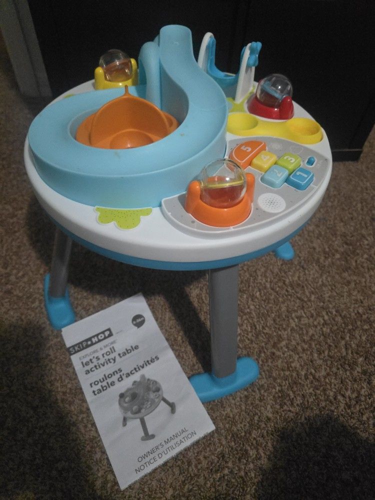 Baby Toddler Activity Table