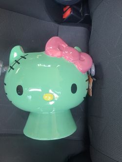 Hello Kitty Monster Candy Bowl (Frankenstein)