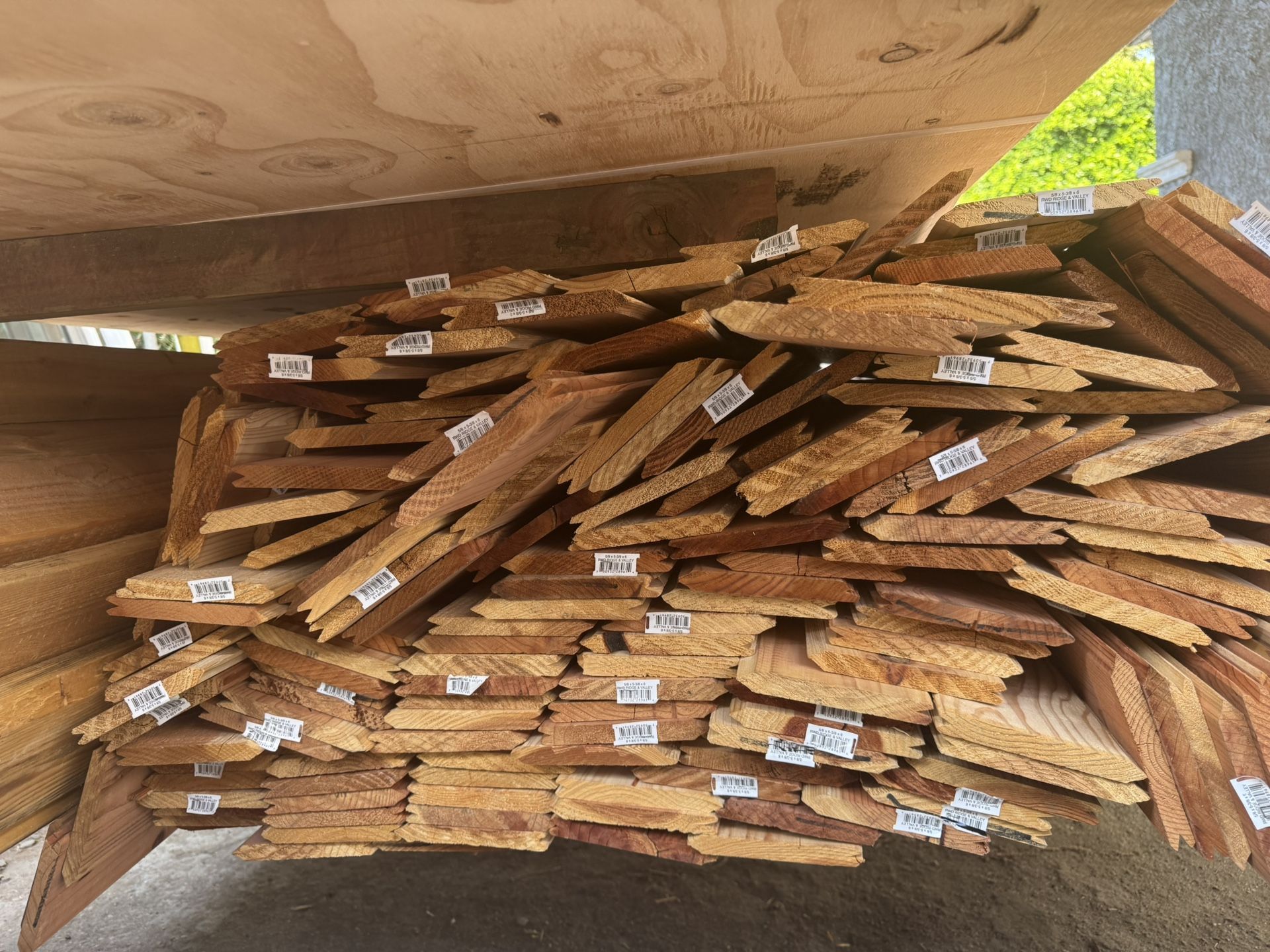 Redwood For Fence 6ft Grooved