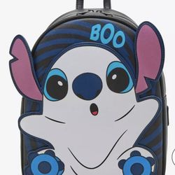 LOUNGEFLY DISNEY STITCH GHOST GLOW MINI BACKPACK