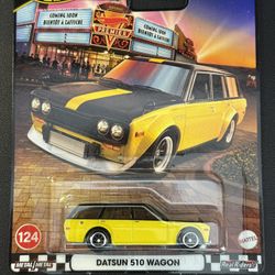 Hot Wheels Datsun 510 Wagon Premium 1:64 Diecast Car