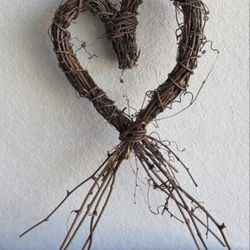 Heart Twig Wreath