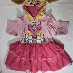 Nickelodeon Girls' Toddler Skye Pup Dress Pink/Multi, Size 3T. 