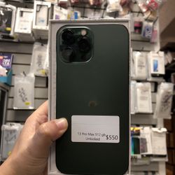 Iphone 13 pro max 512gb unlocked,