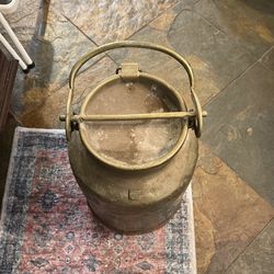 Steel 15 Gallon Milk Can