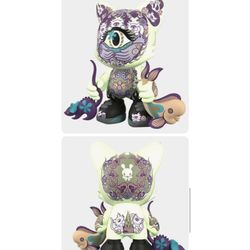 Junko Mizuno Ailurophile Glow Superplastic Janky 8" Vinyl Toy FIGURINE NIB