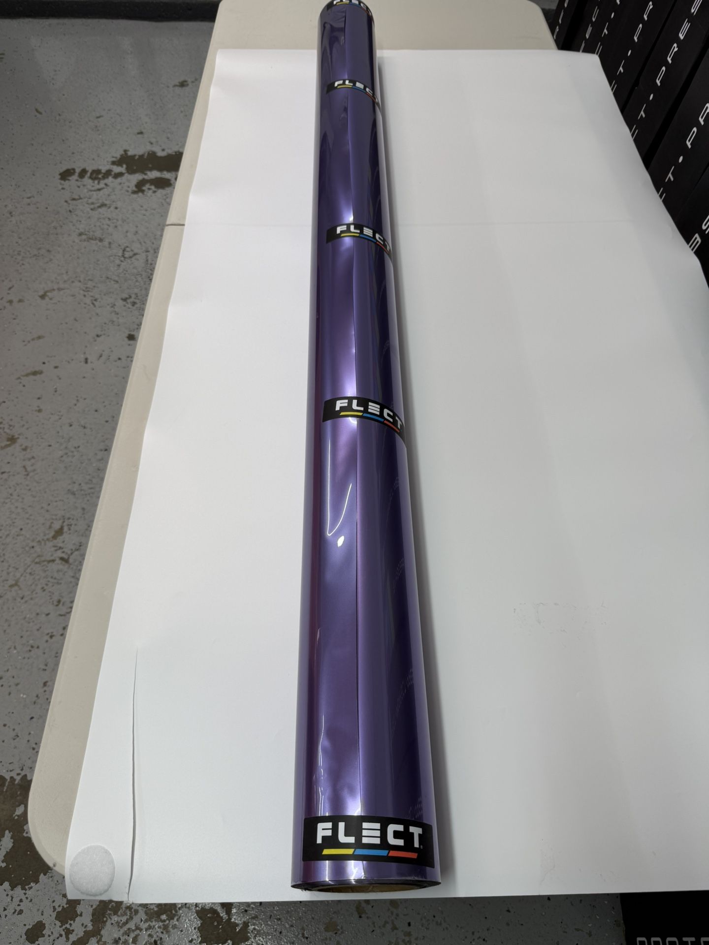 Flect (PET) Colored vinyl wrap- Lavender/Purple Silk 5ftx60ft
